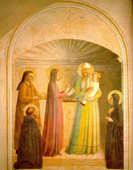 Fra Angelico Presentation of Jesus in the Temple china oil painting image